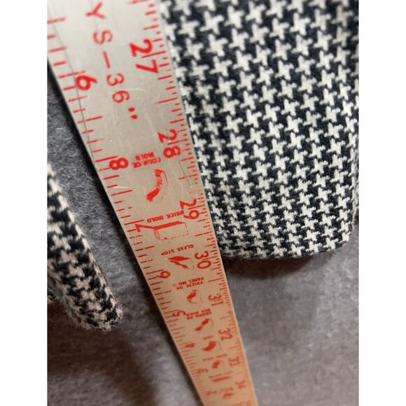Anthropologie Essential Trouser Houndstooth Business Casual Womens Size 12 - Picture 16 of 16